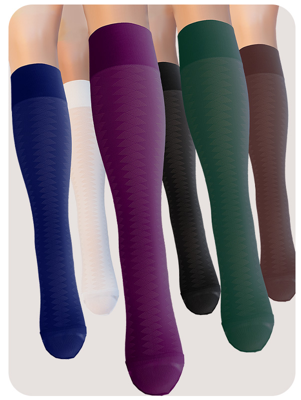 Carezza Elly Tights Stockings Knee-highs graduated Compression man woman mmhg fashion made in italy