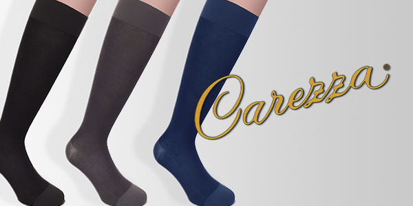 Carezza Elly Calze Collant Gambaletti Compressione Graduata uomo donna mmhg bellezza made italia