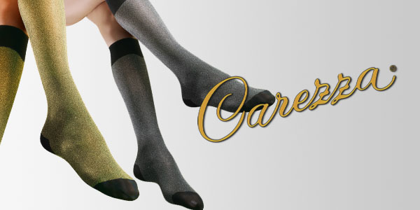Carezza Elly Tights Stockings Knee-highs graduated Compression man woman mmhg fashion made in italy